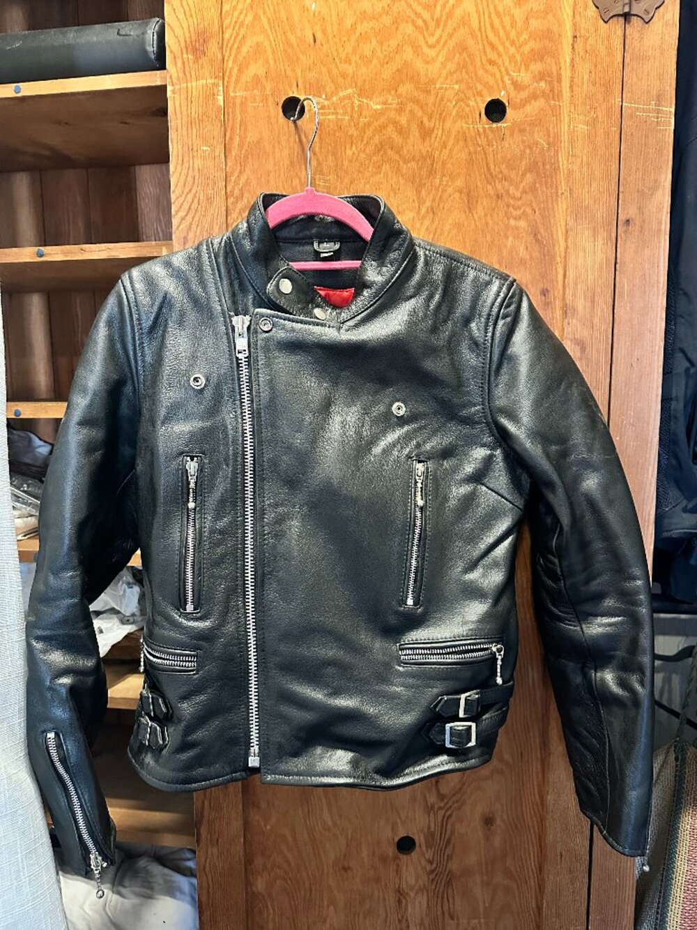 Leather Jacket Straight to Hell Marauder Size large